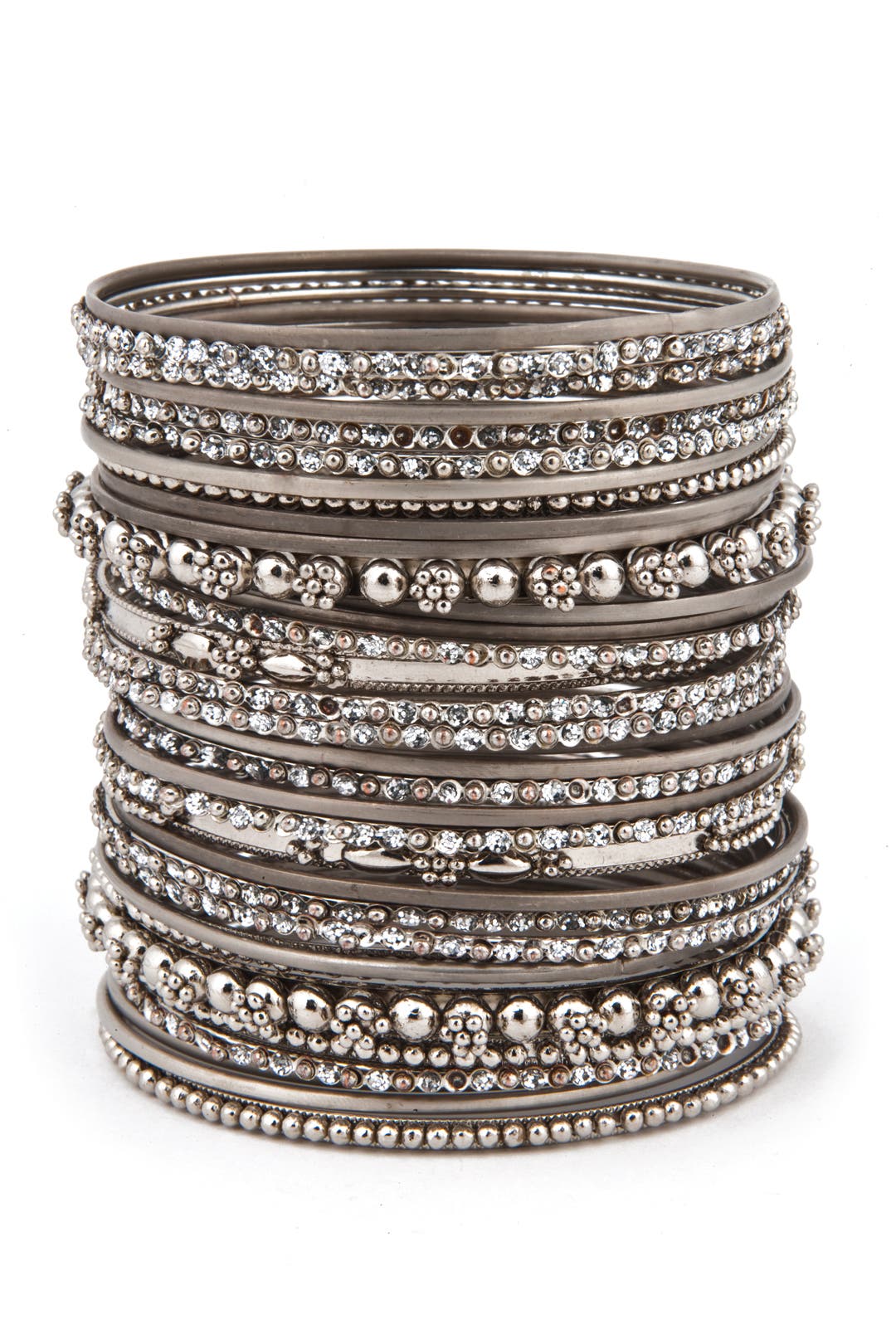 The More the Merrier Bangle Set by Cara Accessories