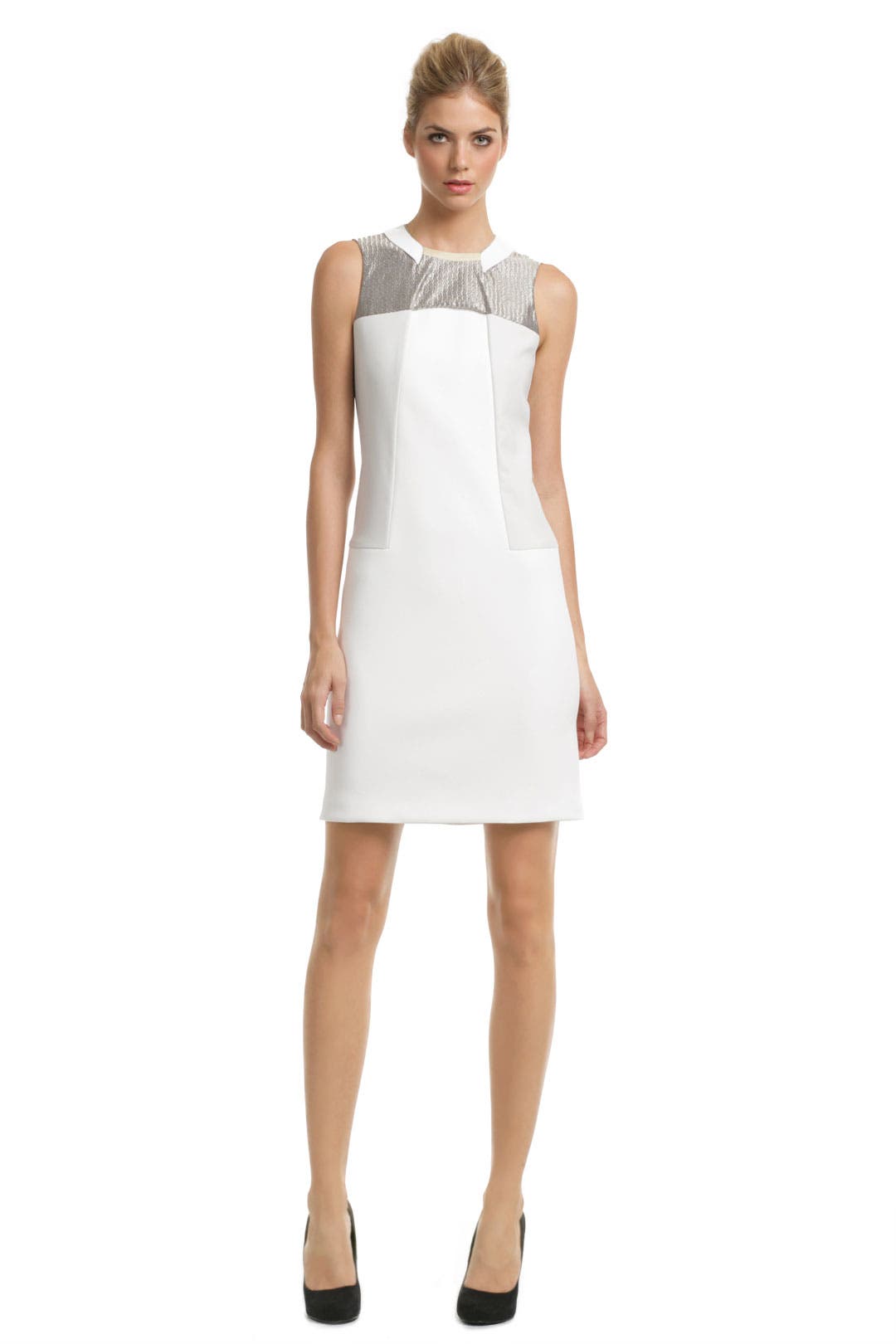 White Cap Colorblock by Calvin Klein Collection