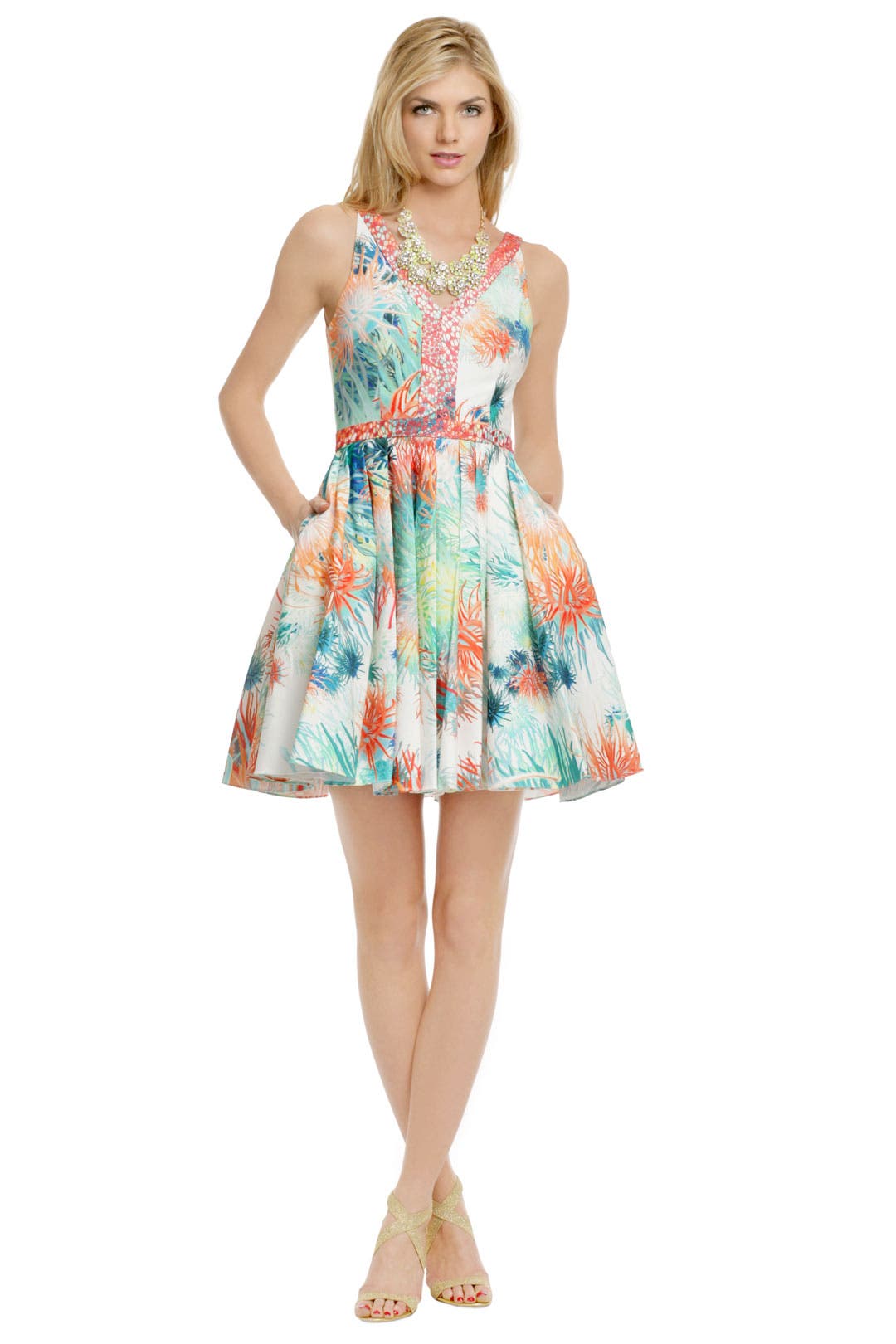 Coral Sea Urchin Dress by Christian Cota