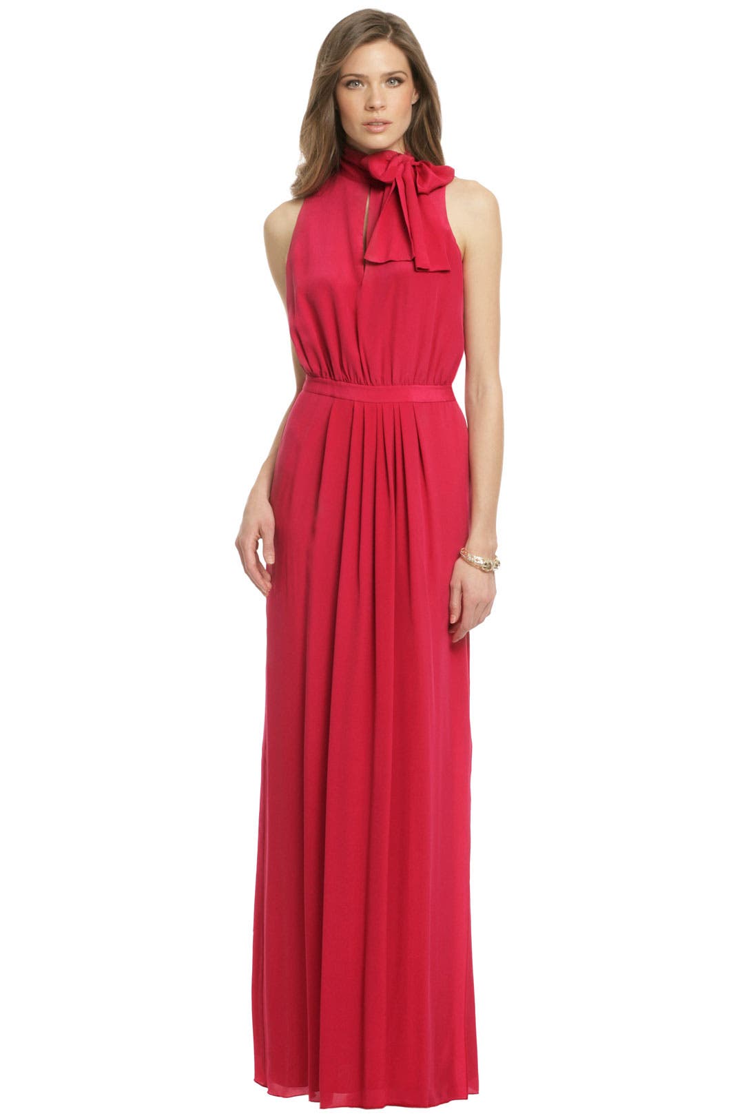 Crimson Bow Tie Gown by Moschino Cheap And Chic