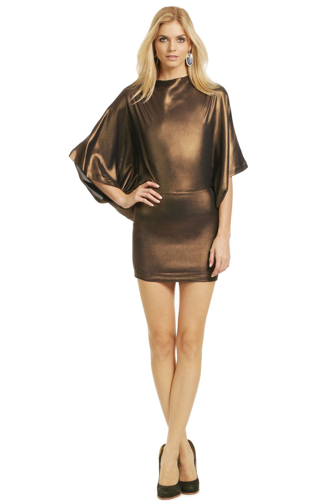 Go For the Bronze Dress by Plein Sud