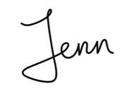 Jenn's signature